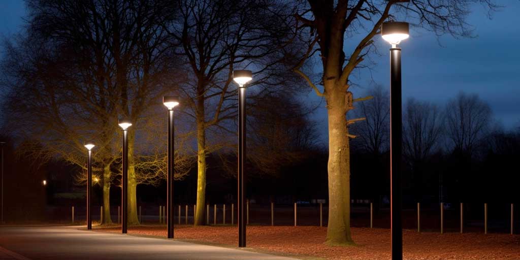 Светодиодное освещение для парков и скверов