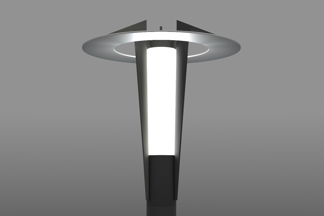 Уличный фонарь LED Park Сатурн 60 Вт, 4 метра - ФОНАРИ МАЯК .