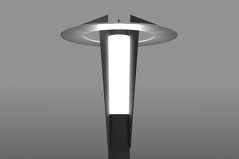 Уличный фонарь LED Park Сатурн 60 Вт 4 метра